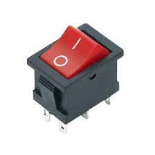 KCD1 Mini Boat Rocker Switch SPST  10A 125V  6A 250V Press Button Switch in Pakistan Faisalabad